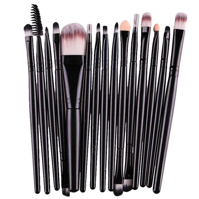 15pcs/Set Eye Shadow Foundation Brush