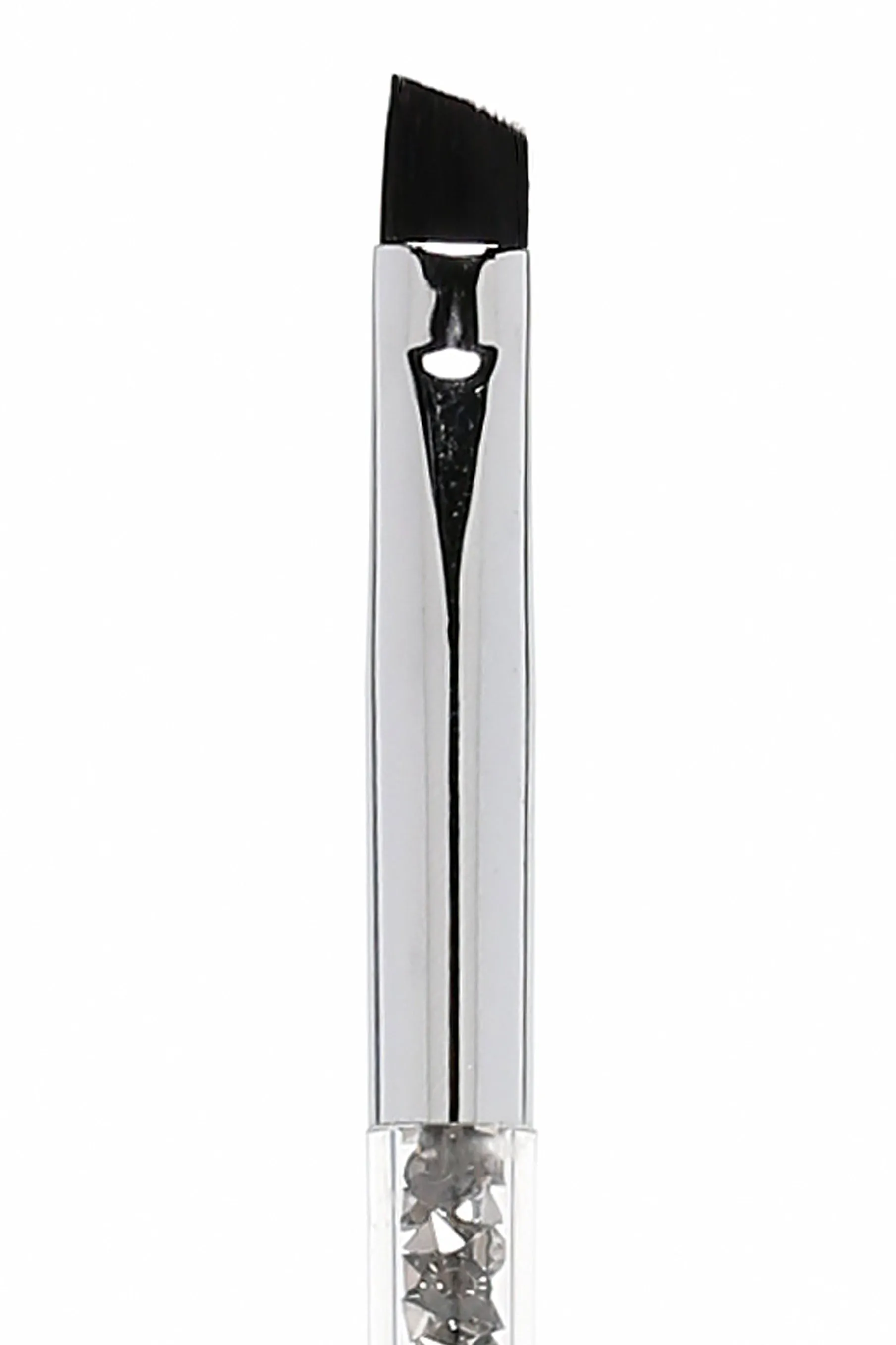 Bebella Cosmetics Angled Liner Bling Brush - Gunmetal