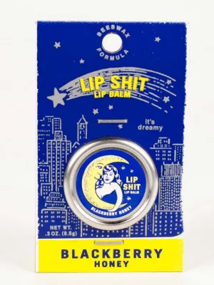 BlueQ Lip Shit Balm "Blackberry Honey"