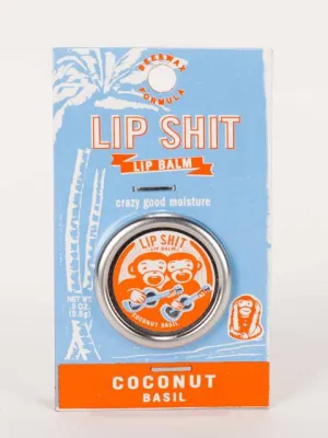 BlueQ Lip Shit Balm "Coconut Basil"