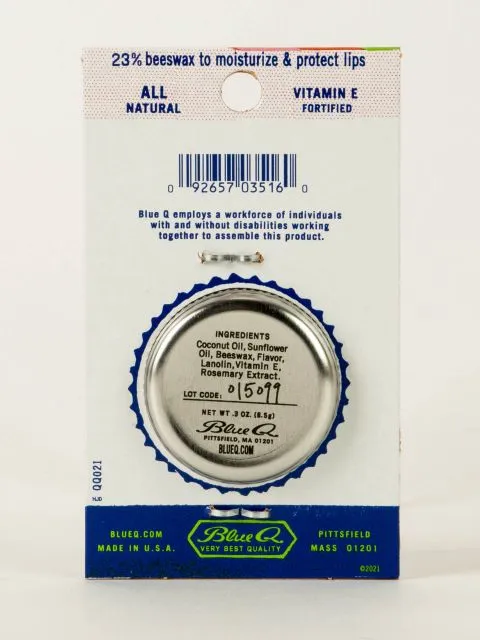 BlueQ Lip Shit Balm "Fruit Punch With Lime"