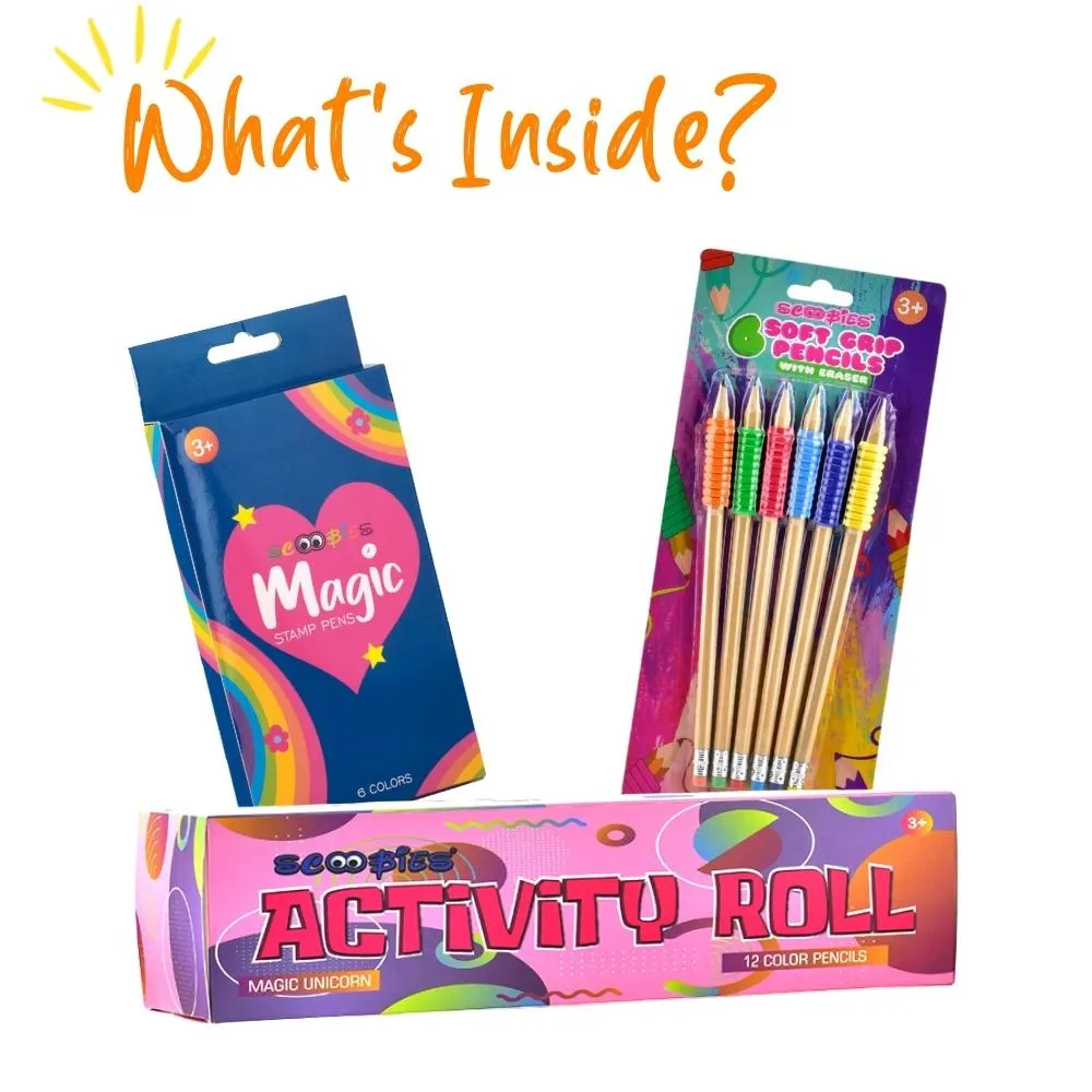 Color Lover Combo (Pink) | Pack of Super 3 Goodies | Joy Gift Box | Best Color Bundle | Boredom Buster Deal