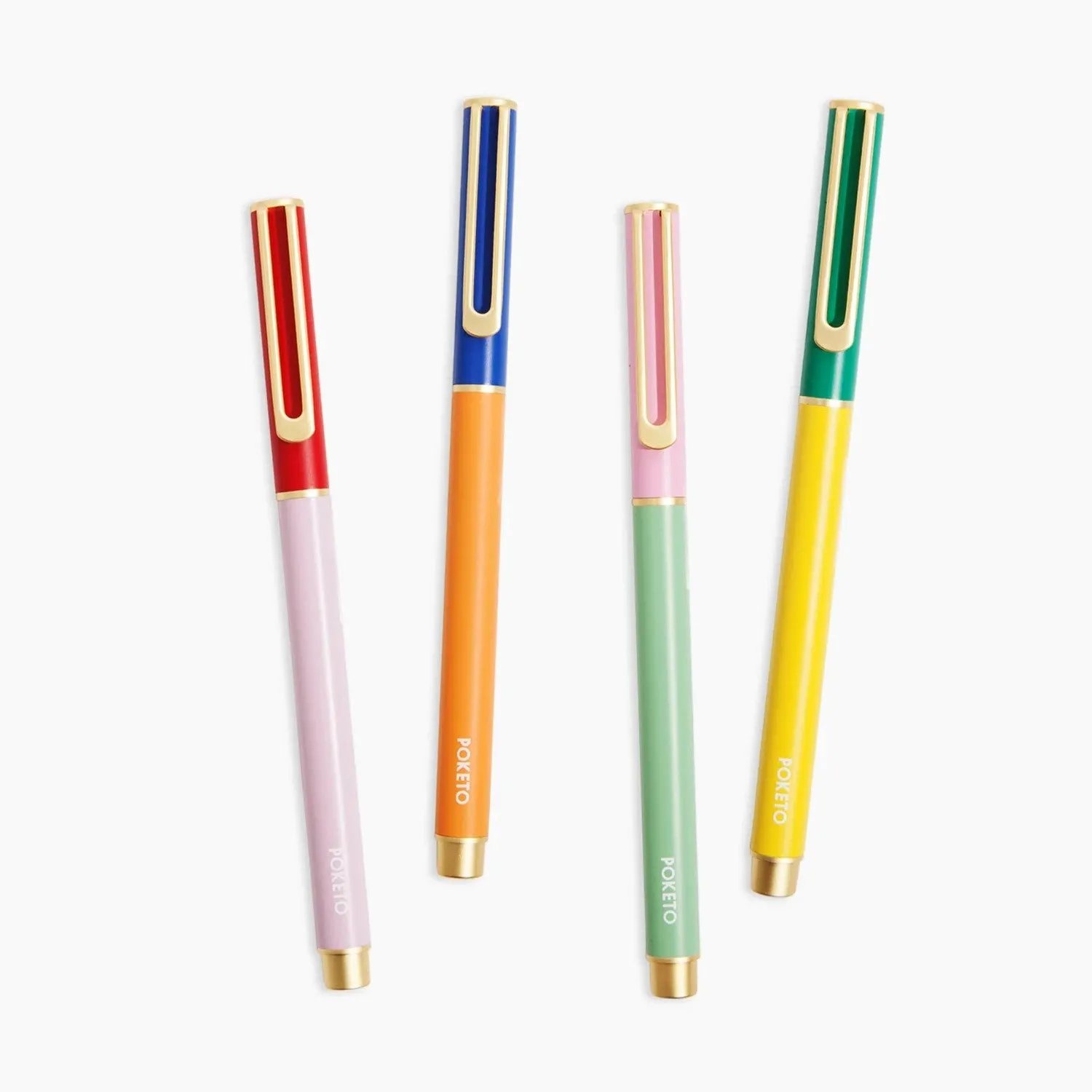 Colorblock Cap Pen Set