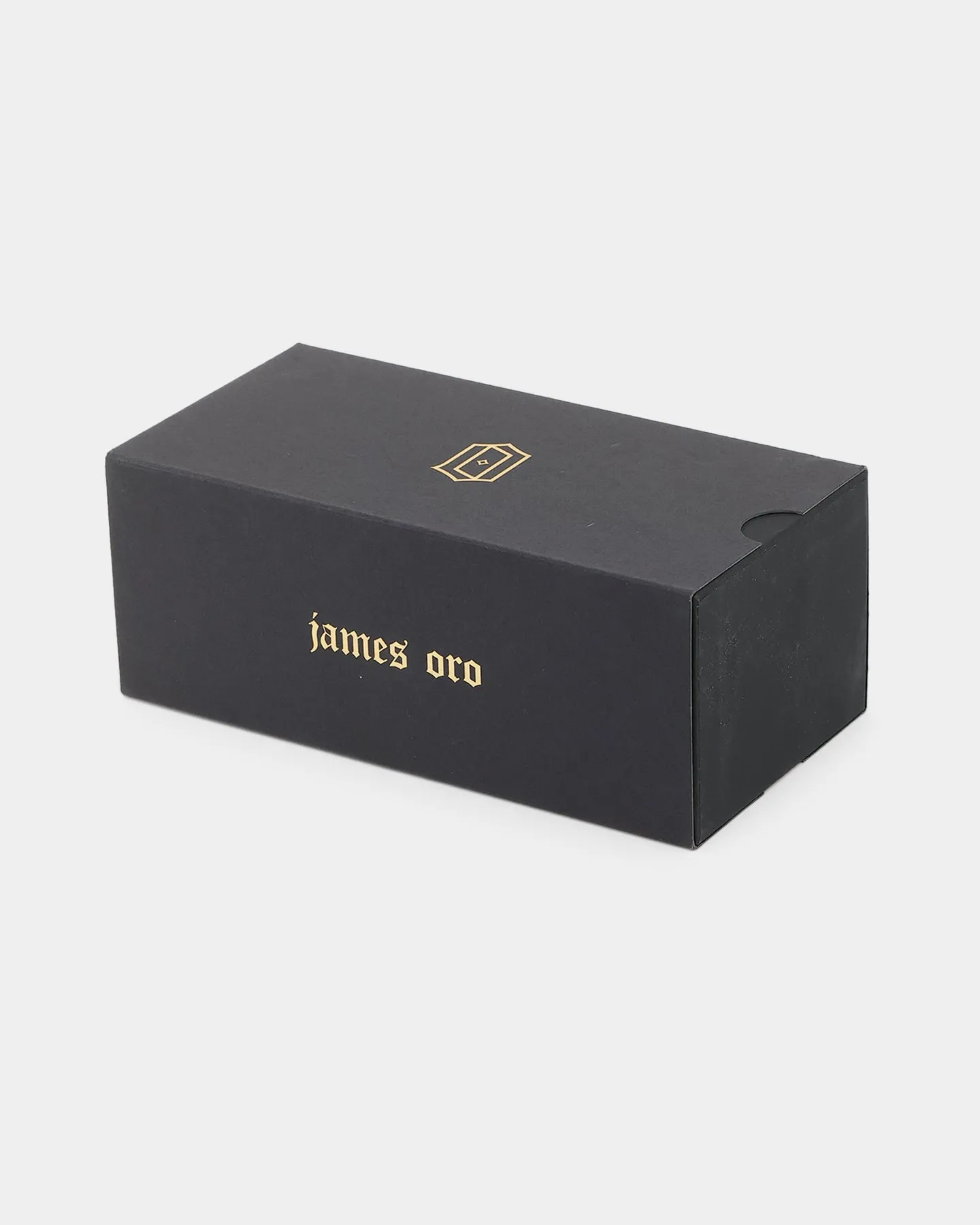 James Oro Black Tint Serpent Authentic Sunglasses Black