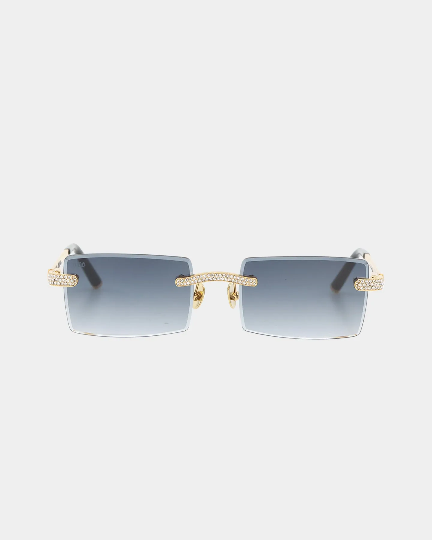 James Oro Iced Black Tint Authentic Sunglasses Gold
