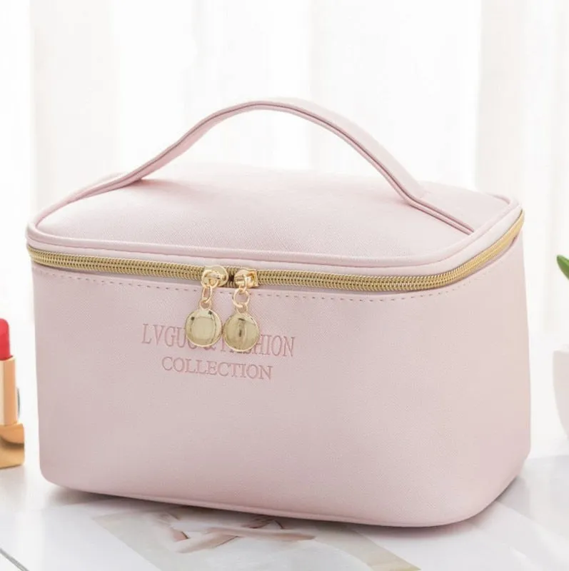 Leather Multifunction Women Cosmetic Bag
