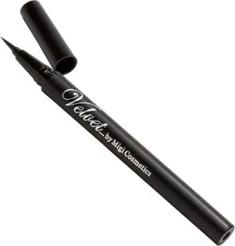Liquid Eyeliner. VELVET ALL DAY WATERPROOF Liquid Eye Liner PENS. Smudge Proof. Multiple Colors to Choose from. (3 pack) (Mocha Brown)