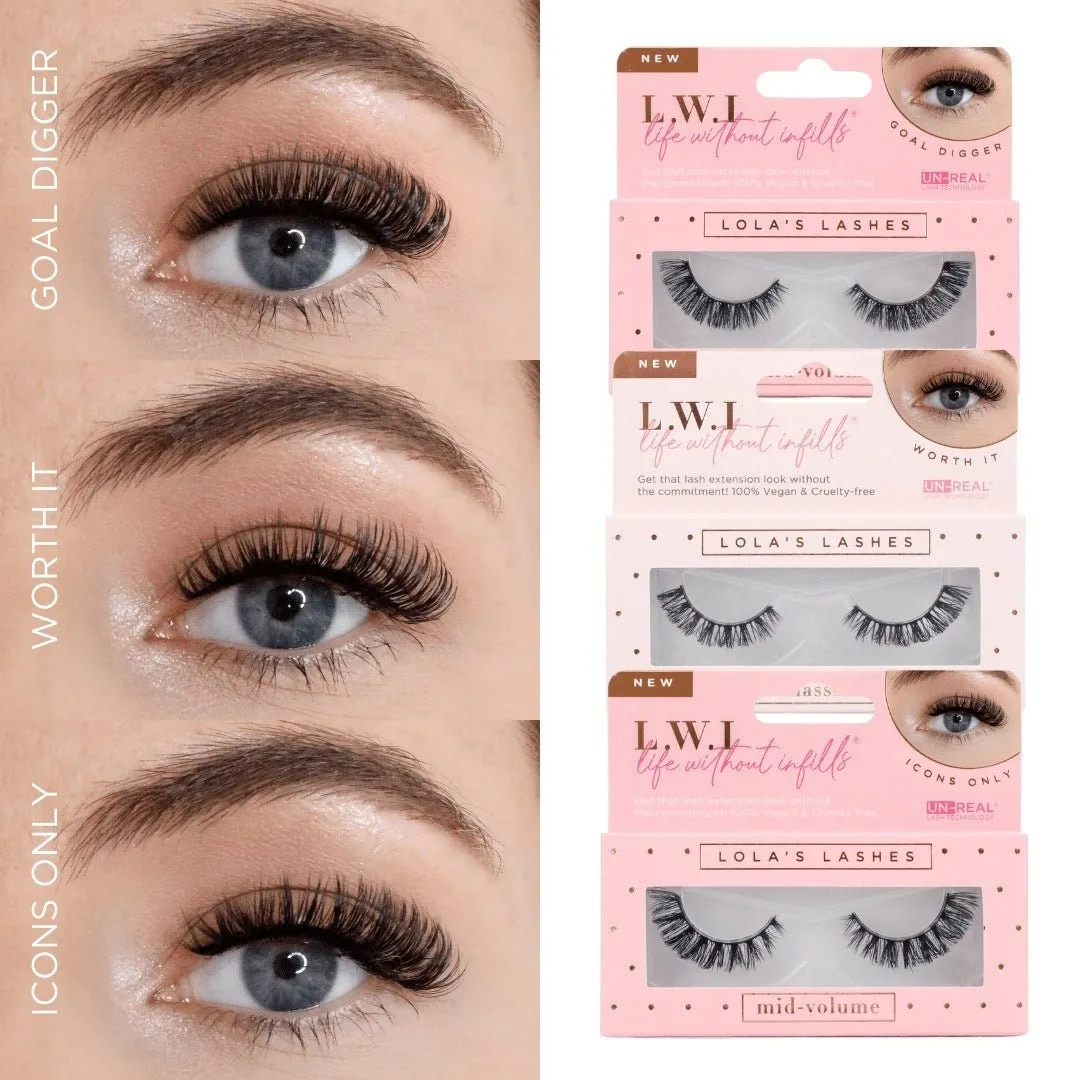 L.W.I Boss it Russian Strip Lash Bundle