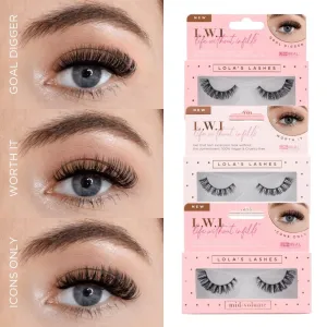 L.W.I Boss it Russian Strip Lash Bundle