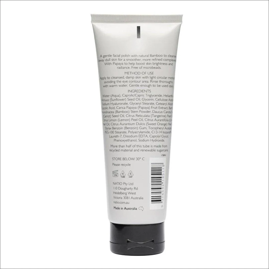 Natio Treatments Bamboo & Papaya Rejuvenating Micro-Exfoliant 75g