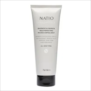 Natio Treatments Bamboo & Papaya Rejuvenating Micro-Exfoliant 75g