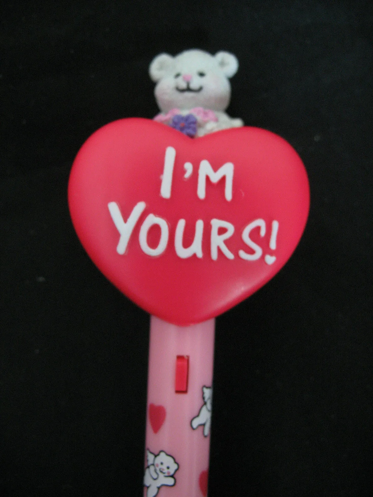 NEW NIB AVON I'M YOURS VALENTINE VALENTINES Day PEN HEART Pop-Up TEDDY BEAR Box Gift Collection