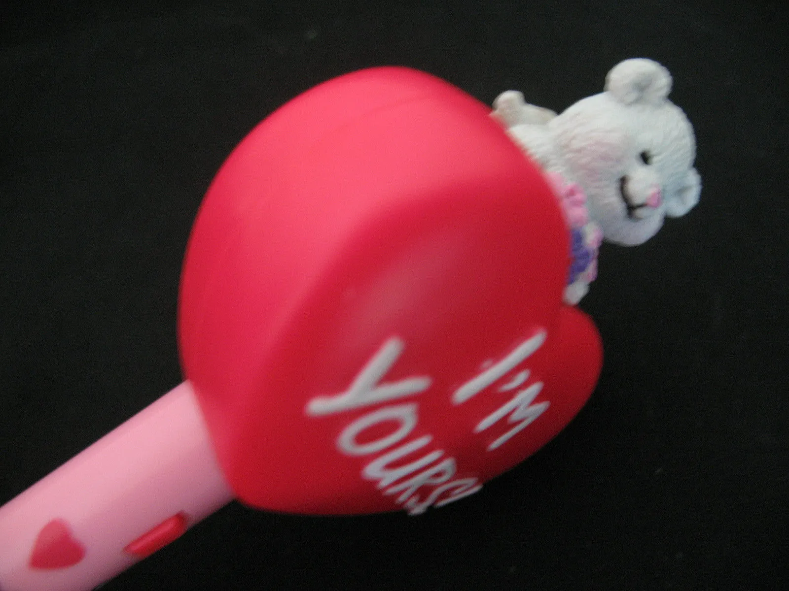 NEW NIB AVON I'M YOURS VALENTINE VALENTINES Day PEN HEART Pop-Up TEDDY BEAR Box Gift Collection