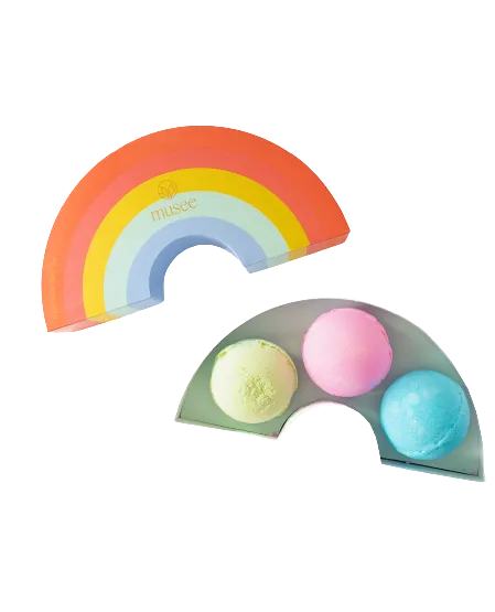 Rainbow Bath Balm Set