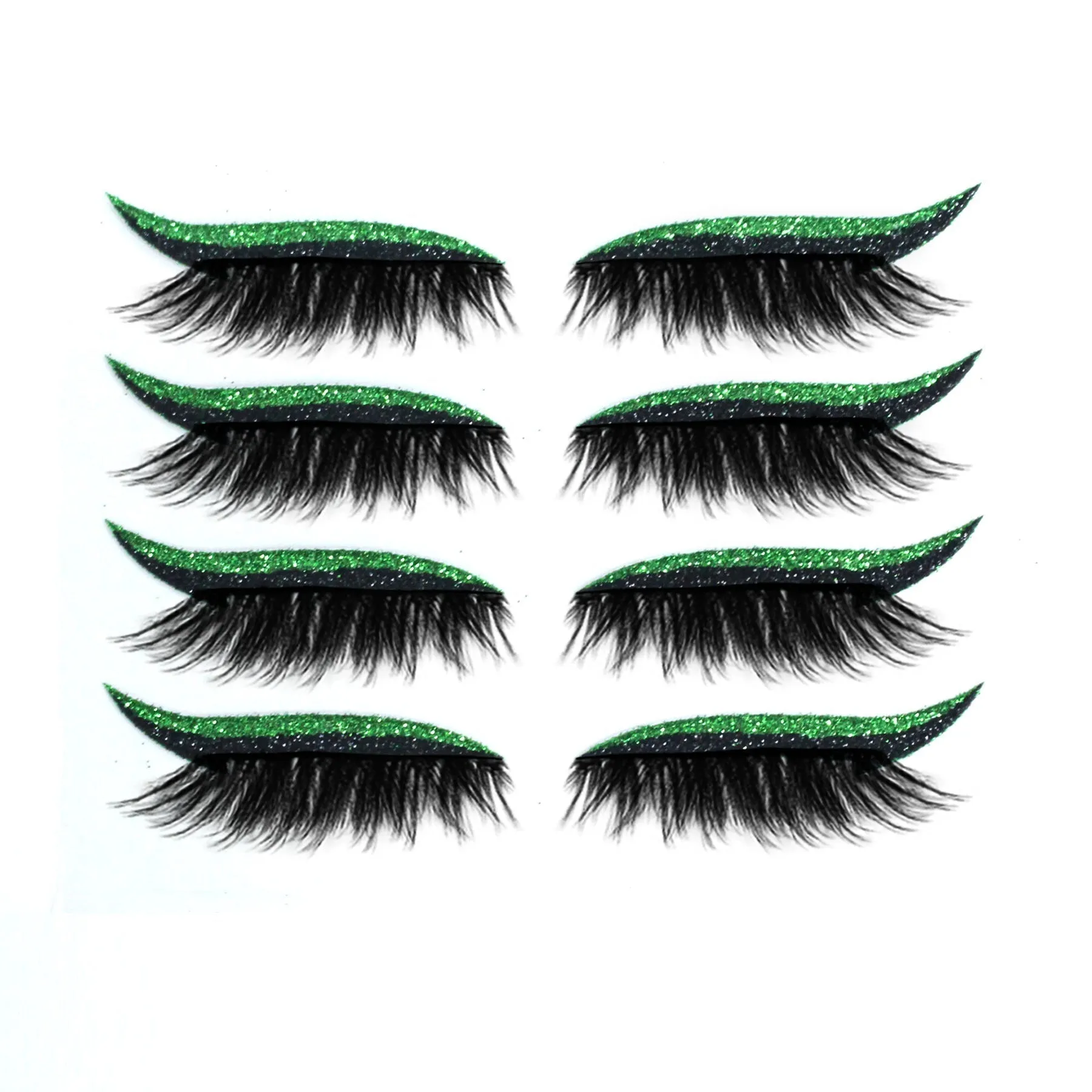 Reusable eyeliner and eyelash glue in one piece