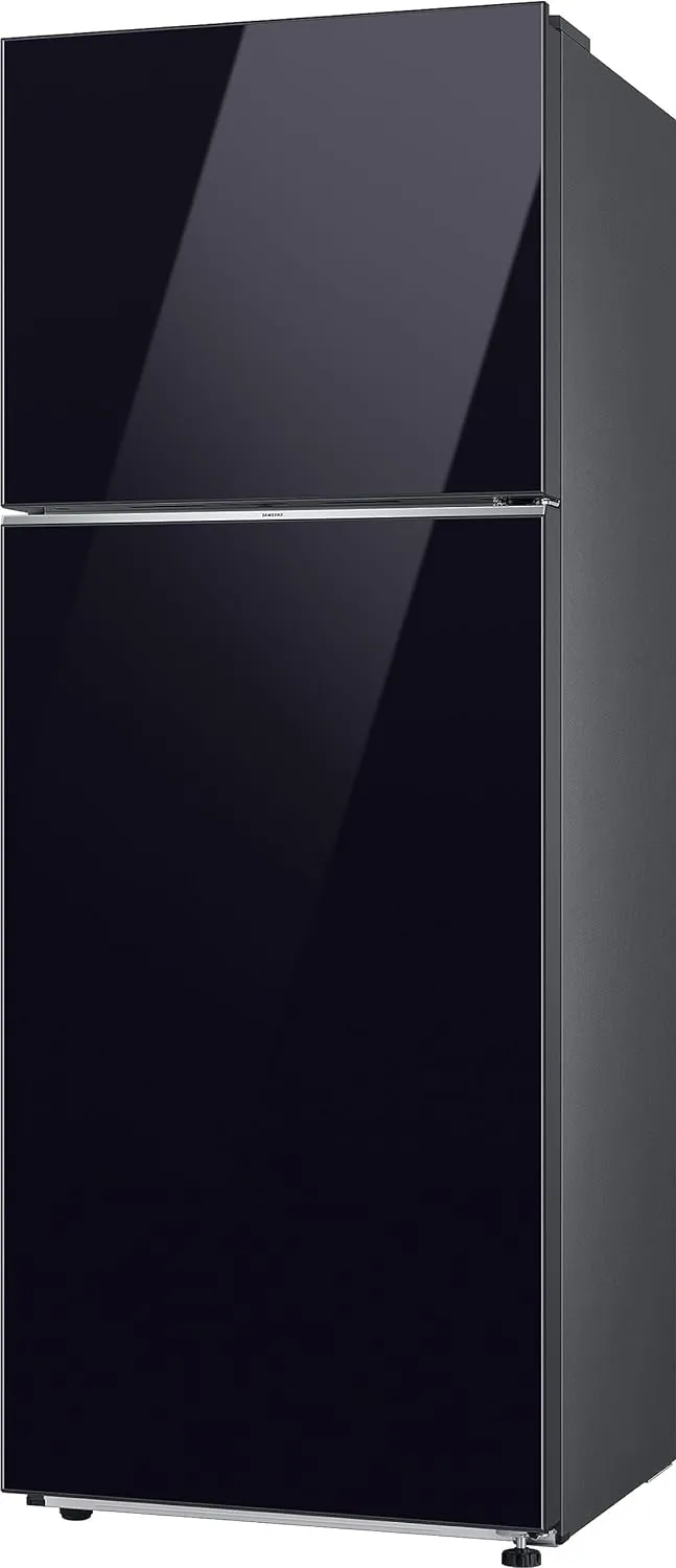 Samsung RT51CB662A22TL 465 L, Bespoke Optimal Fresh , Digital Inverter, Frost Free Double Door WiFi Embedded Refrigerator ( Clean Black Glass)
