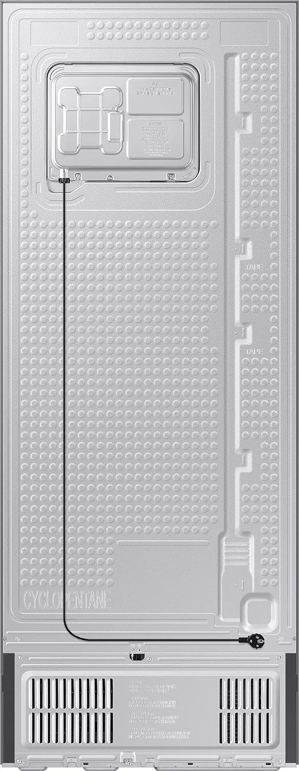 Samsung RT51CB662A22TL 465 L, Bespoke Optimal Fresh , Digital Inverter, Frost Free Double Door WiFi Embedded Refrigerator ( Clean Black Glass)