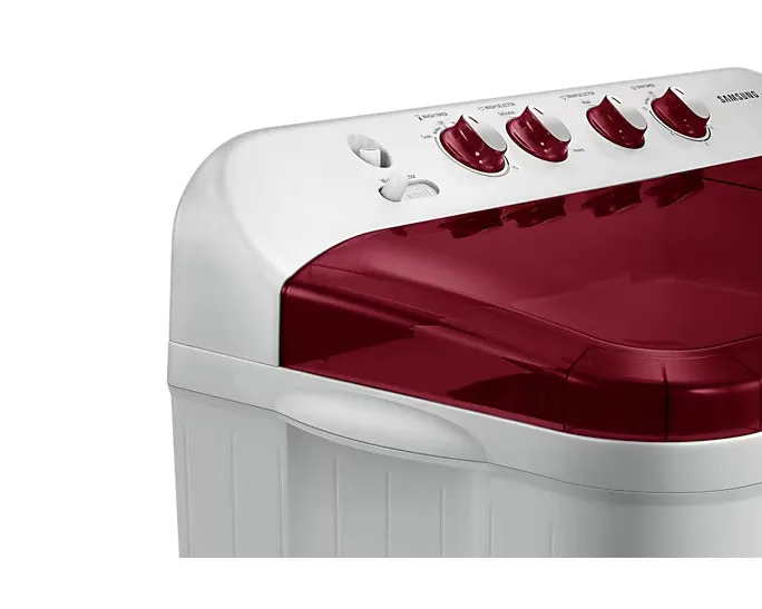 Samsung WT80C4000RR 8.0 kg Semi Automatic Washing Machine with Hexa Storm Pulsator