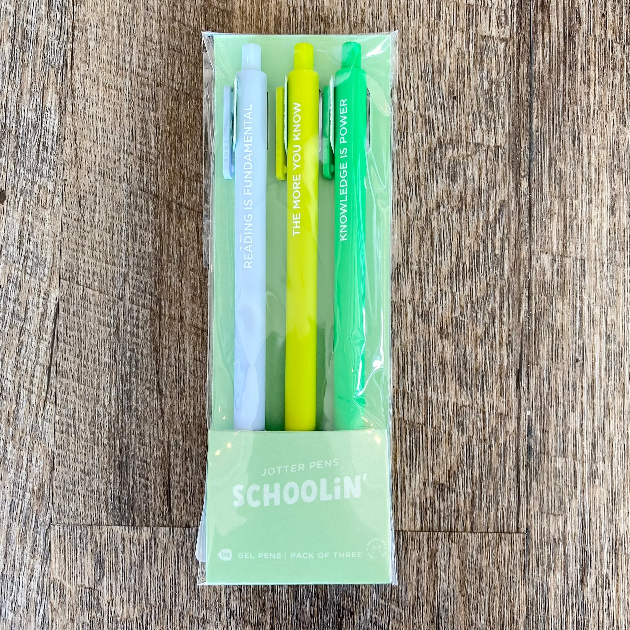 Schoolin' Jotter Pens Set of 3