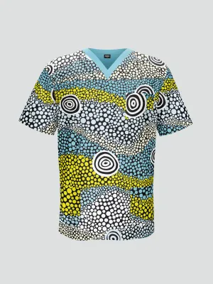 Show Up - Unisex Custom Scrub Top