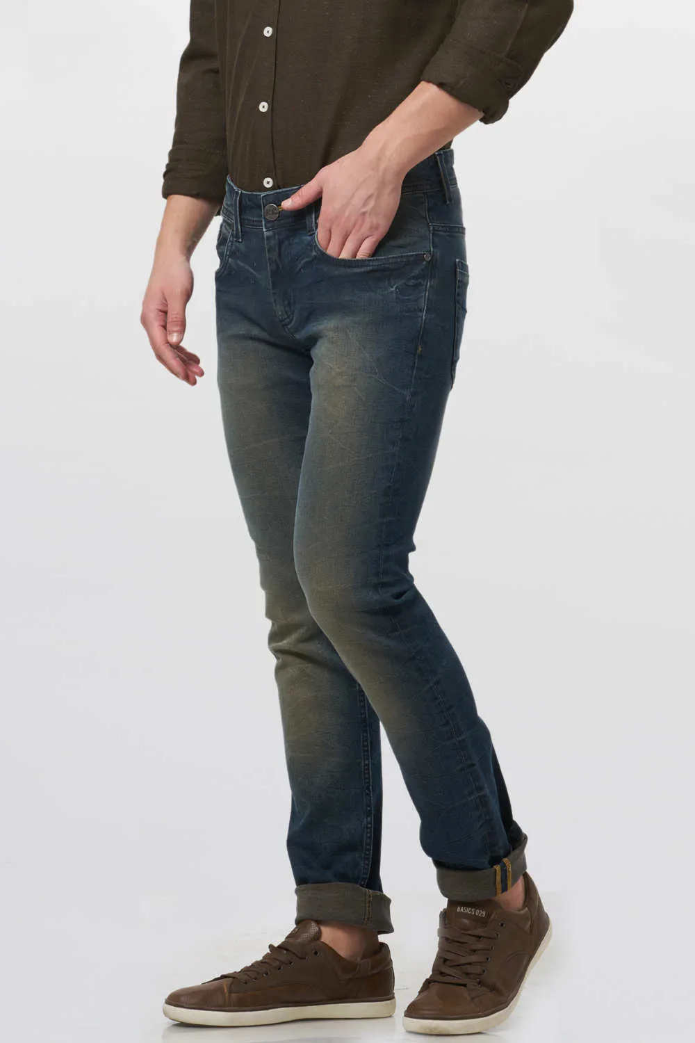 Torque Fit Tinted Stretch Jean